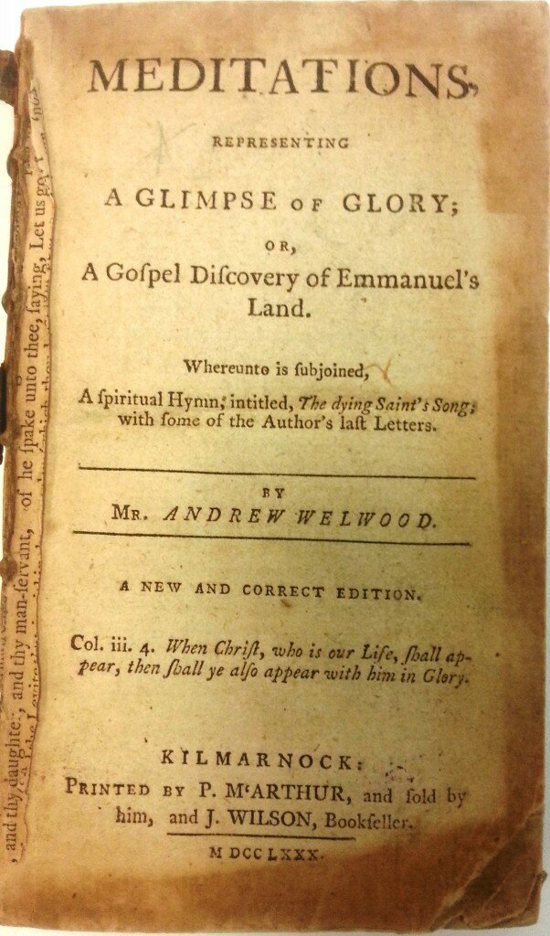 P McArthur edition 1780